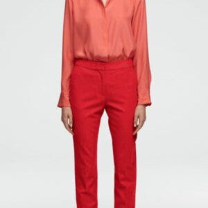 Argent Elongated Tailored Trouser in Seasonless Wool